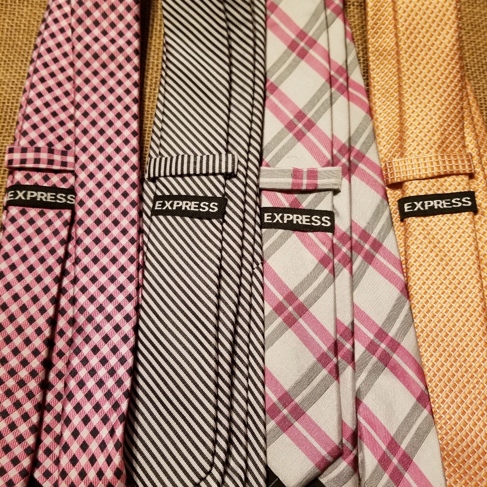 4 EXPRESS men's neckties - Picture 3 of 8